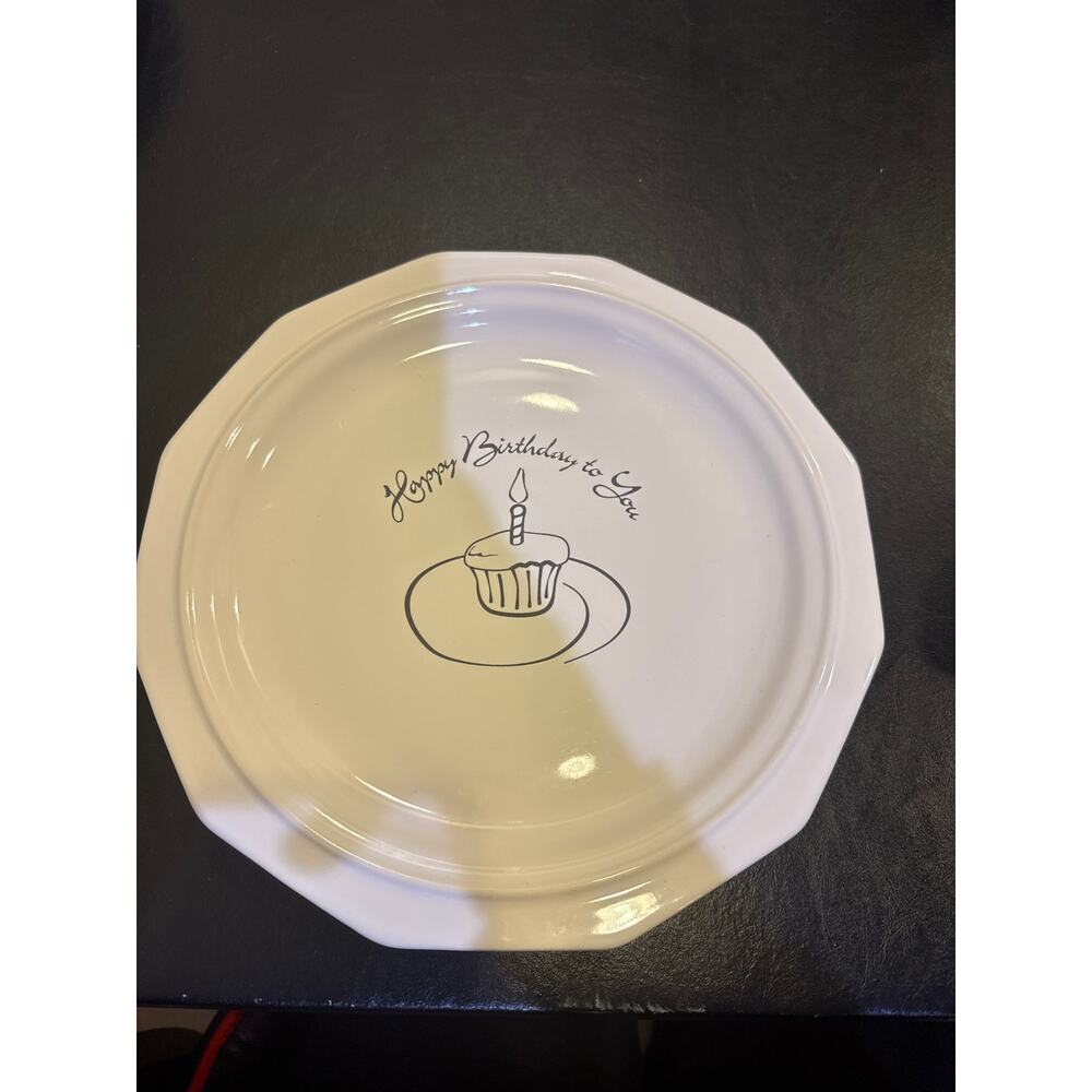Pfaltzgraff happy birthday to you plate